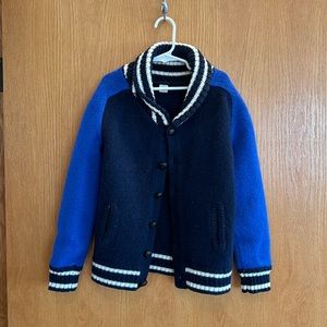 Boys letterman sweater